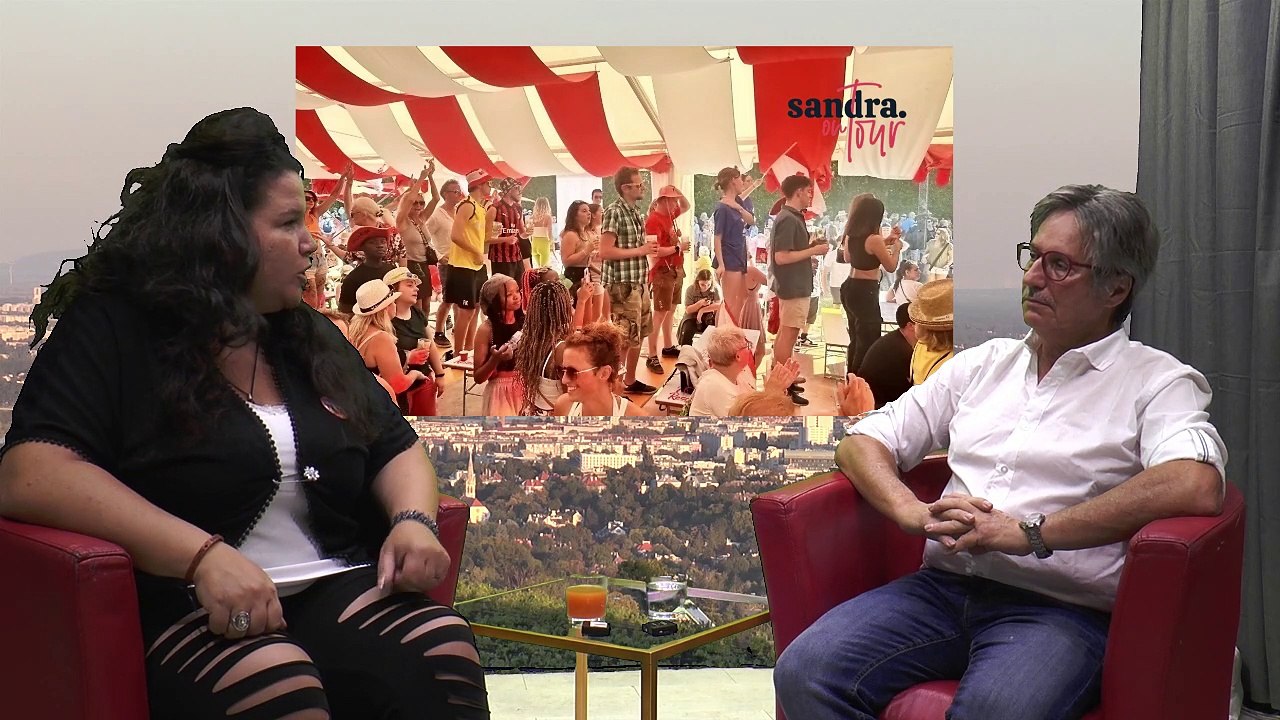 Austrian Trance Schlagersängerin Sandra on Tour im Studio21