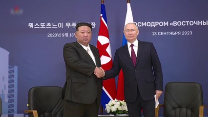 北, 김정은 평양 도착 하루 만에 김정은 방러 기록영화 방영 / YTN