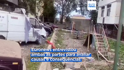 As versões arménia e azeri do recrudescimento da violência