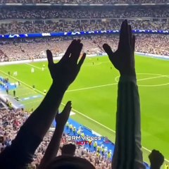 Real Madrid Fans Celebration After Jude Bellingham Goal Vs Union Berlin