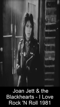 Gvocals on Before and Today 24 Joan Jett & the Blackhearts - I Love Rock N Roll