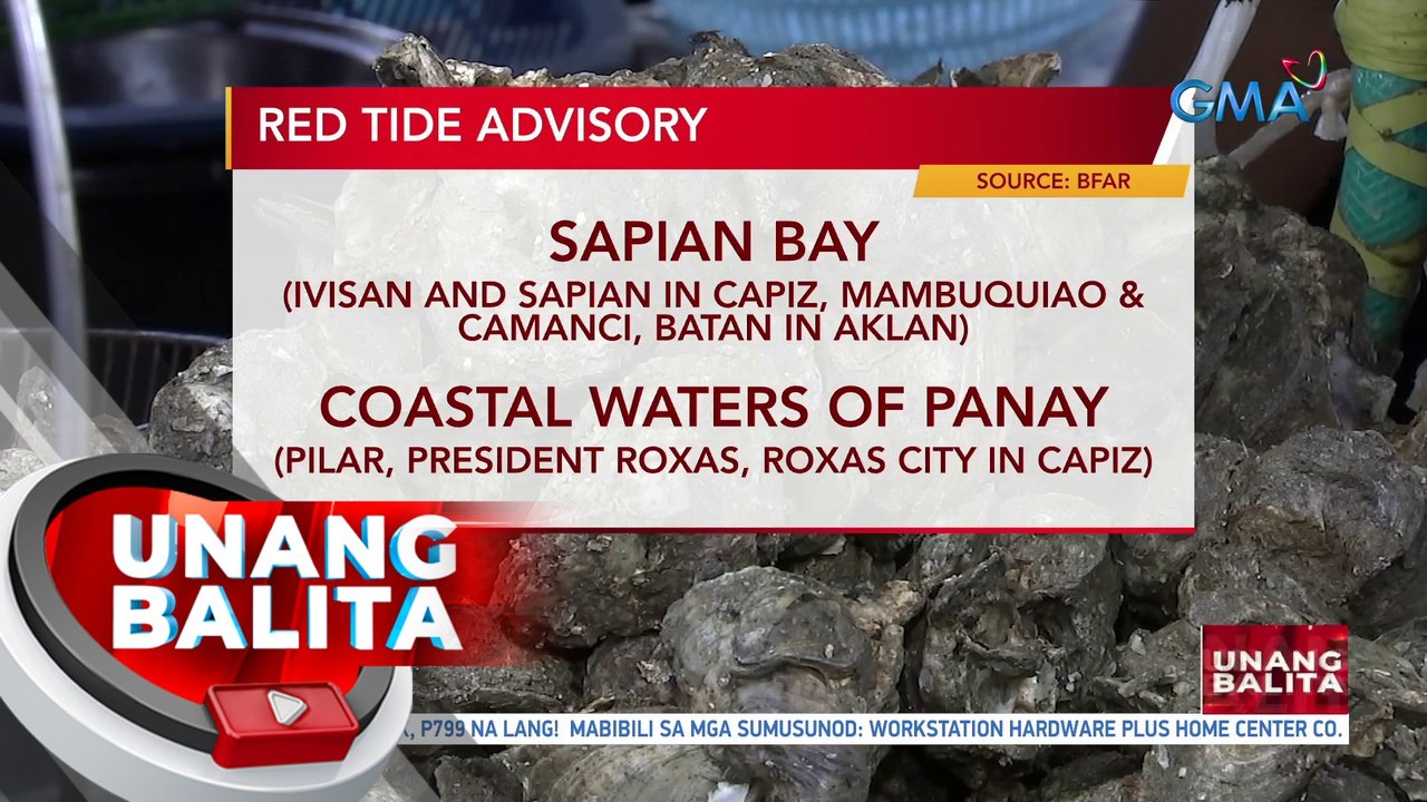 Red tide advisory as of September 21, 2023 | UB