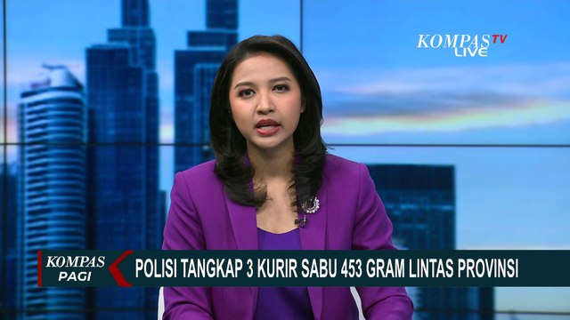 3 Kurir Sabu Lintas Provinsi Ditangkap, Polisi Sita Barang Bukti 475 Gram Sabu