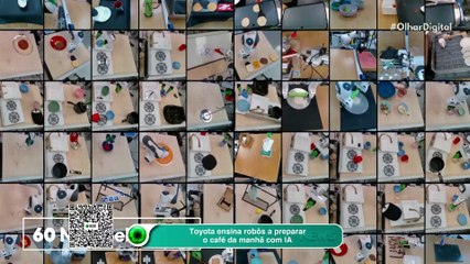 Toyota ensina robôs a preparar o café da manhã com IA