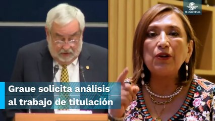 Pide Graue analizar el supuesto plagio cometido por Xóchitl Gálvez