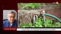 Caos en la ciudad de Guadalajara: Daniel González