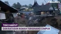 Detik-Detik Video Amatir Rekam Dahsyatnya Banjir Bandang di Padang Pariaman