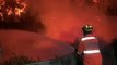 Incêndio de grandes proporções em lote vago mobiliza bombeiros em Contagem