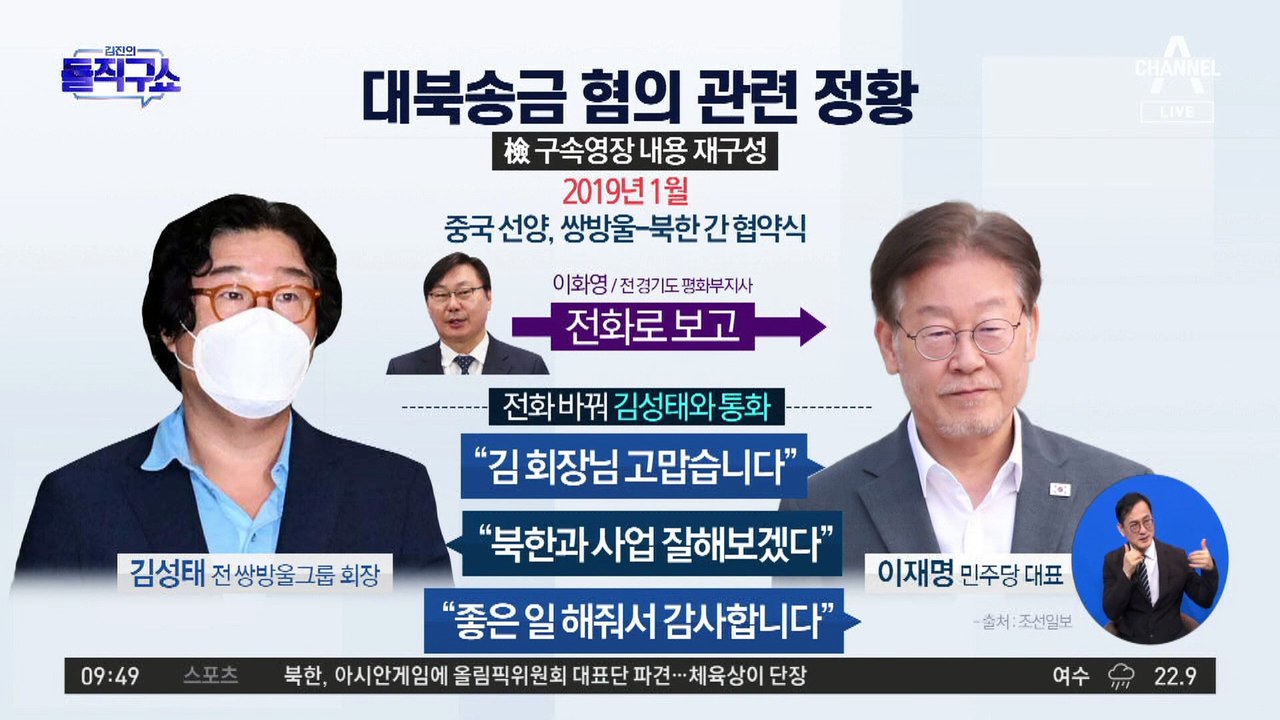 이화영, 방북 대납 요구하며 “30대 재벌 될 것” 회유