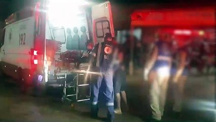 Homem é socorrido após sofrer crise convulsiva em lanchonete
