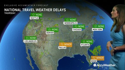 Severe weather may impact your upcoming travel plans