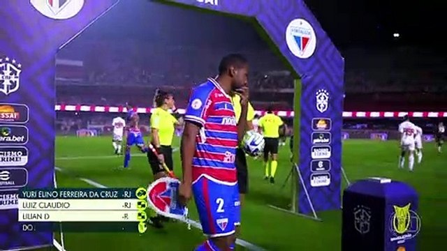 Campeonato Brasileiro 2023 São Paulo x Fortaleza (24ª rod) com Everaldo Marques (Globo) 1º tempo