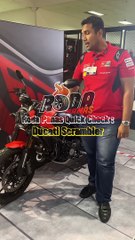 RODA PANAS QUICK CHECK : DUCATI SCRAMBLER
