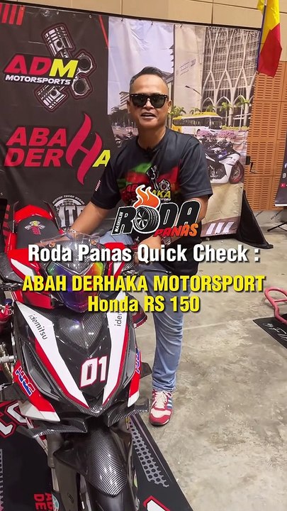 RODA PANAS QUICK CHECK : HONDA RS 150