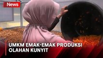 Geliat UMKM, Emak-Emak di Muarojambi Produksi Olahan Kunyit dari Sabun hingga Kerupuk