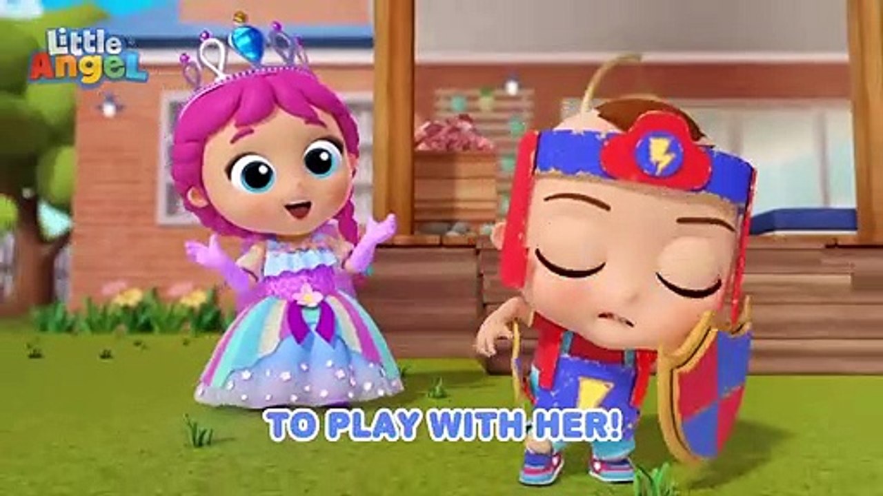 My sister song _ Princess Story _ Little Angel Kids Songs & Nursery Rhymes