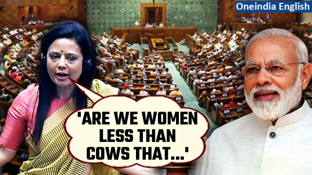 Mahua Moitra TMC MP targets Modi Govt on Women’s Reservation Bill | Mothing but a Jumla | Oneindia