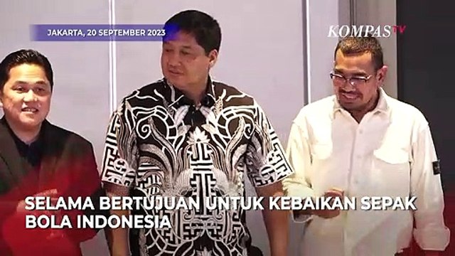 Satgas Anti-Mafia Sepak Bola Dibentuk, Erick Thohir Siap Diperiksa Jika Terlibat