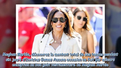 Meghan Markle  le prix complètement zinzin de ses tenues aux Invictus Games
