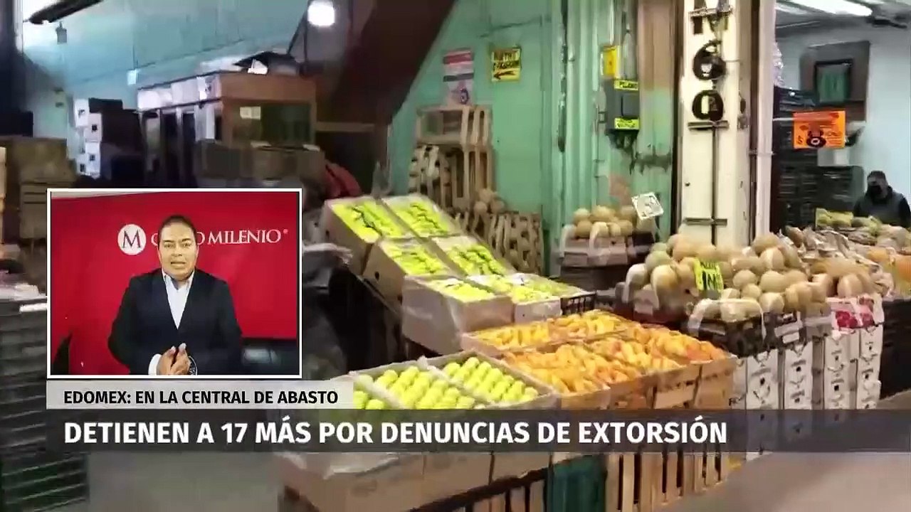 Liberan a 17 presuntos extorsionadores de la Central de Abasto de Toluca. Magda González, 20 de septiembre de 2023
