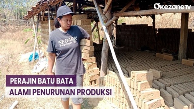 Sulitnya Mendapatkan Air, Perajin Batu Bata di Blora Alami Penurunan Produksi