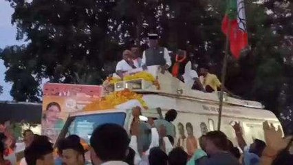 घोड़ाडोंगरी: 3 घंटे देरी से पहुंची विकास यात्रा, मंत्री विश्वास सारंग ने सभा को किया संबोधित