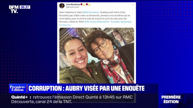 Lille: Martine Aubry visée par une enquête pour corruption