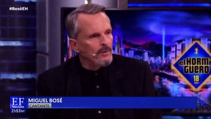 Ladrones le pidieron una selfie a Miguel Bosé luego de su asalto