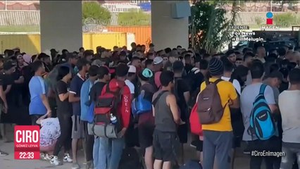 Declaran emergencia en Eagle Pass por cruce masivo de migrantes