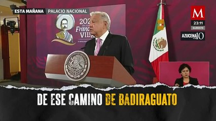 AMLO vuelve a Badiraguato para inaugurar un nuevo camino