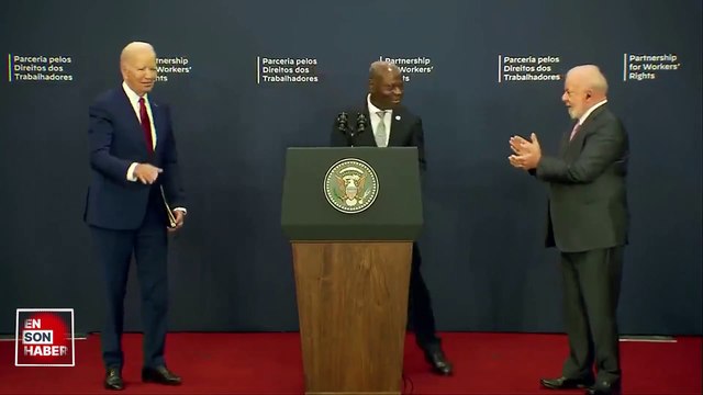 Joe Biden, Brezilya Devlet Başkanı Lula da Silva'nın elini sıkmadı