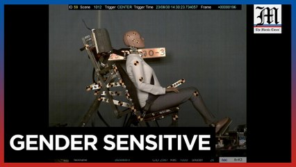 World-first 'female' crash test dummy made in Sweden