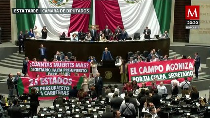 Insultos y tensiones en la cámara de diputados durante la comparecencia de Ramírez de la O