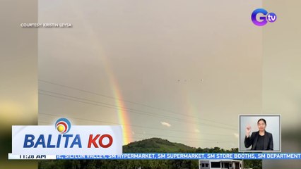 Double rainbow, namataan sa Upi, Maguindanao del Norte | BK