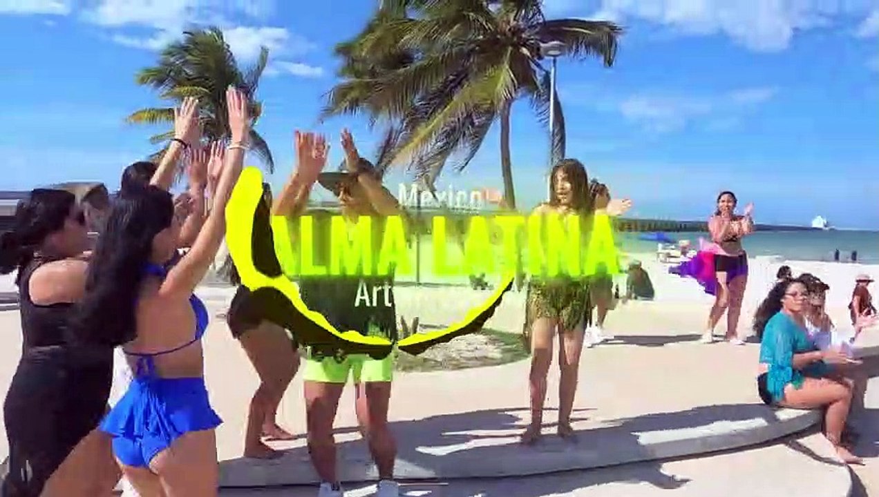 Belly dance flashmob Mexico _ Alma Latina