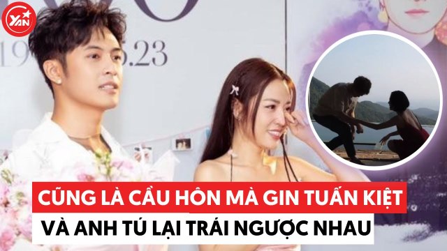 Gin Tuấn Kiệt cầu hôn Puka cảm động, còn Anh Tú cầu hôn Diệu Nhi thì lại cảm lạnh