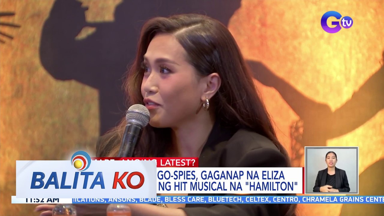 Rachelle Ann Go-Spies, gaganap na Eliza sa Manila leg ng hit musical na "Hamilton" | BK
