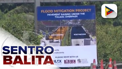 Bahagi ng NLEX-San Simon na binabaha, itataas na