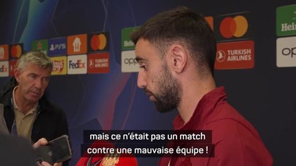 Gr A. - Bruno Fernandes : "On va s'en sortir"