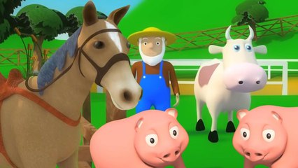 Old Macdonald Had A Farm - More Animal Cartoon And Songs For Kids
