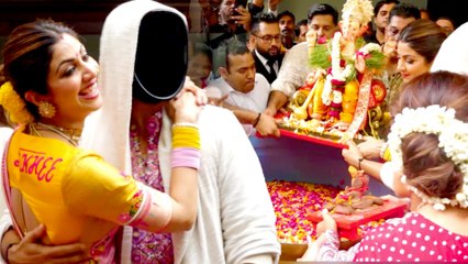 Shilpa Shetty और Raj Kundra ने नांच गाकर Bappa को दी विदाई, तो वहीं Sukhee का किया प्रमोशन