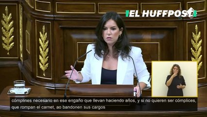 Pepa Millán (Vox) critica a Jorge Pueyo (Sumar)