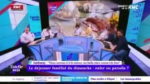 Estelle Denis et Daniel Riolo partent en fou rire sur une blague malsaine