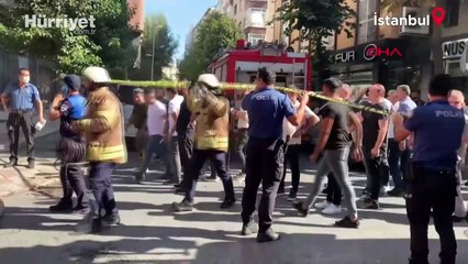 Zeytinburnu'nda bir tekstil atölyesinde yangın! Mahsur kalanlar kurtarıldı
