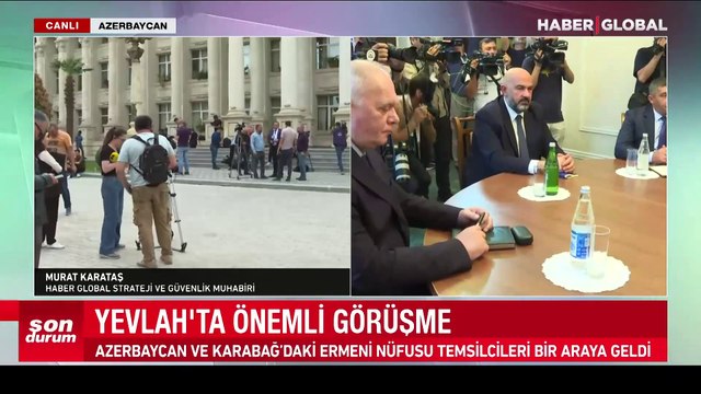 Yevlah'ta önemli görüşme! Karabağ'daki Ermeni nüfusu temsilcileri bir araya geldi
