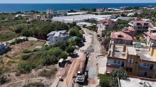Antalya Büyükşehir Belediyesi, Demirtaş Mahallesi'nde Kanalizasyon Çalışması Başlattı