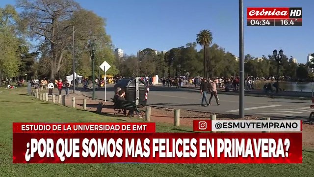 ¿Por qué en primavera somos más felices?