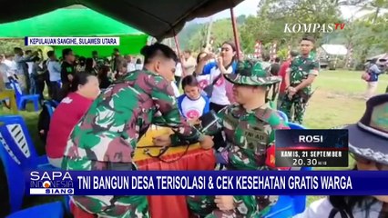 Download Video: Majukan Perekonomian Warga, TNI Bangun Desa Terisolasi di Sangihe