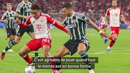 Gr A. - Musiala : "C'est très facile de jouer avec Kane"
