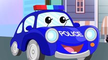 Police Vehicles, Finger Family Song - Nursery Rhymes And Cartoon Videos